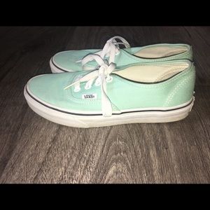 Teal Vans